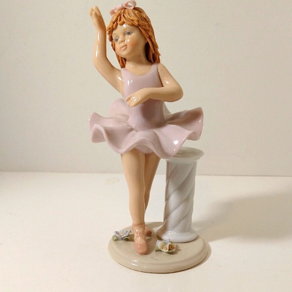 Cosmos Pink Ballerina Figurine